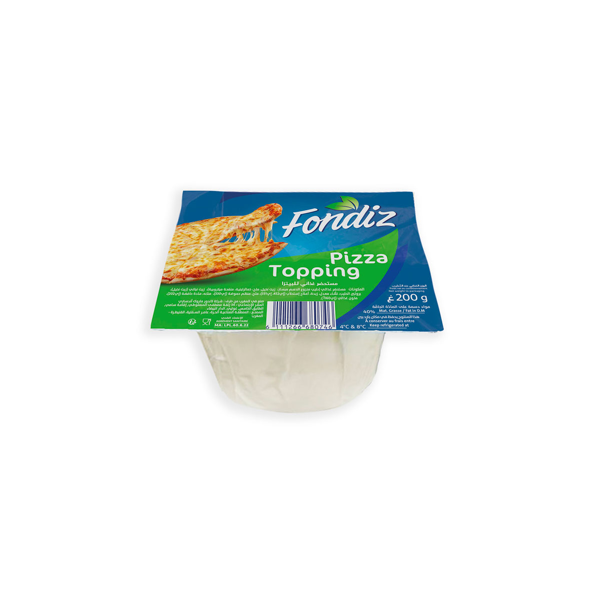 Fondiz Mozzarella 200gr LANDOR GROUP