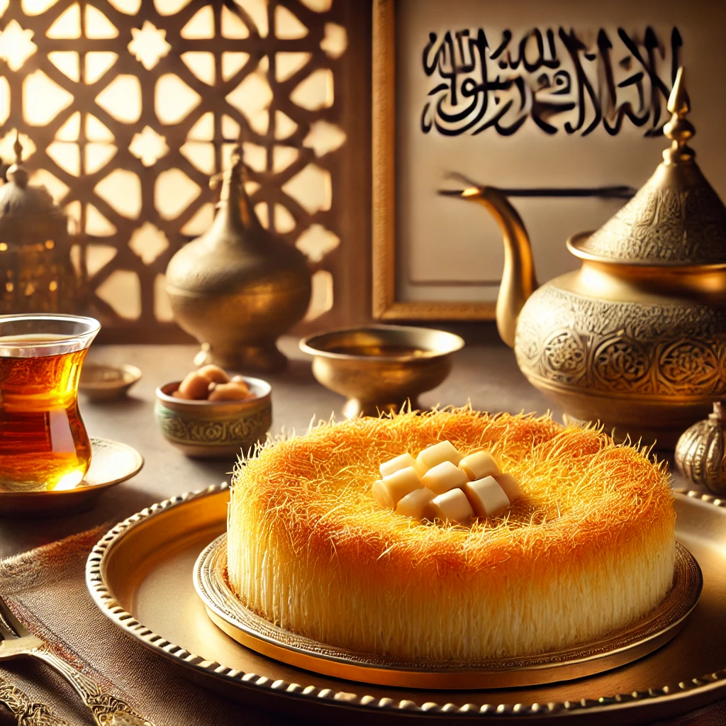 Kunafa with Cheese