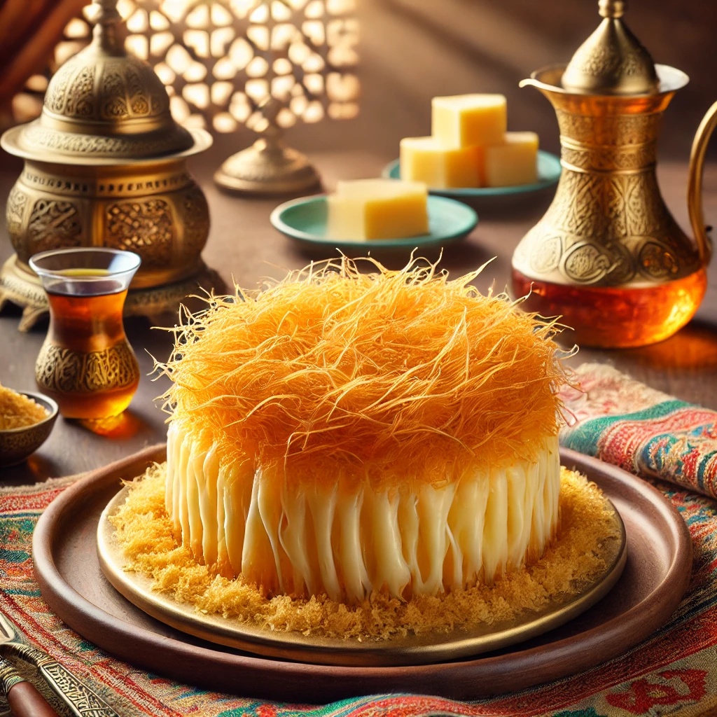 Kunafa with Cheese