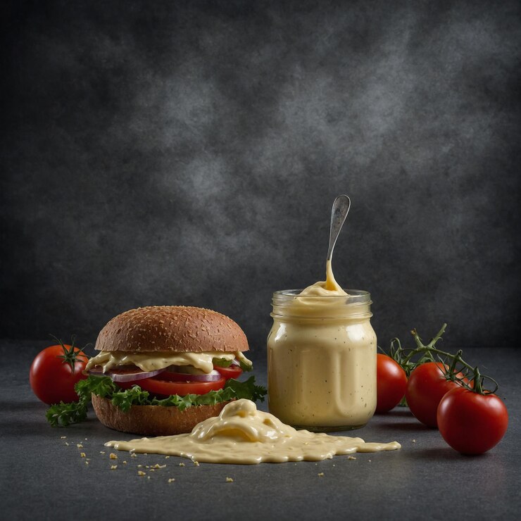 Sauce fromage et ail burger